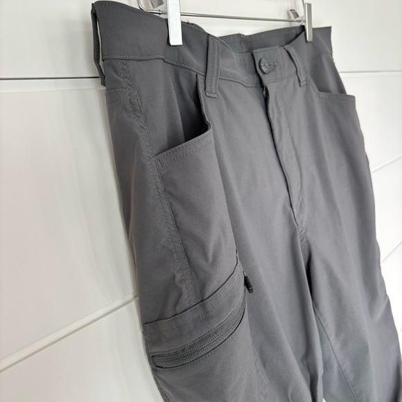 Eddie Bauer Men's Grey Hiking Outdoor Rainer Pants Size 36x32 - Picture 9 of 13